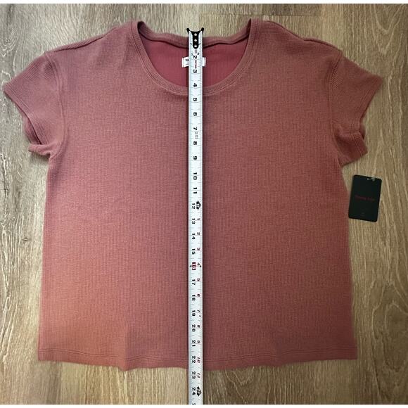 Tommy John|Knitted Loungewear‎ Top|Light Mahogany|NWT|SZ S - Picture 2 of 6